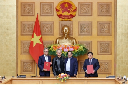 NVIDIA HỢP TÁC LẬP TRUNG TÂM NGHIÊN CỨU AI VÀ TRUNG TÂM DỮ LIỆU AI TẠI VIỆT NAM